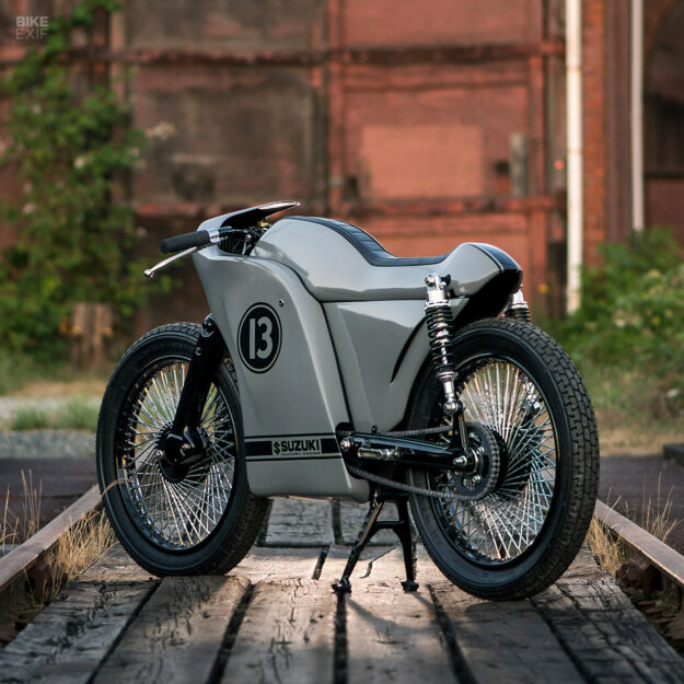 Electric café racer by Sally's Speed Shop