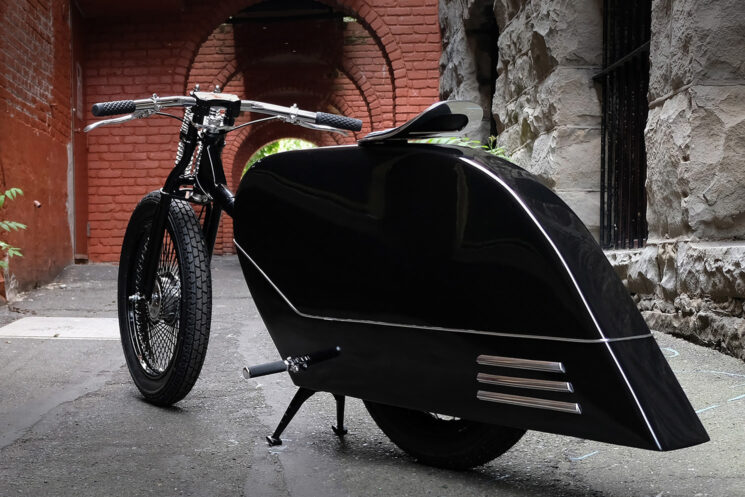 Electric Honda Super Cub by Sally's Speed-Shop