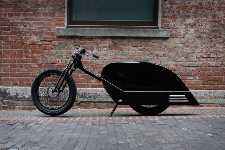 Electric Honda Super Cub by Sally's Speed-Shop