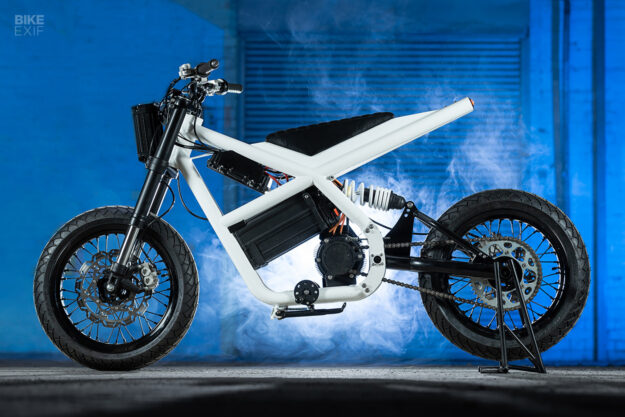 Electric supermoto concept by Untitled Motorcycles London