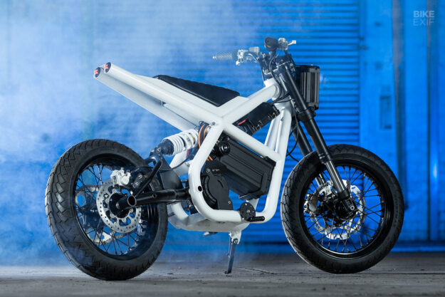 Electric supermoto concept by Untitled Motorcycles London