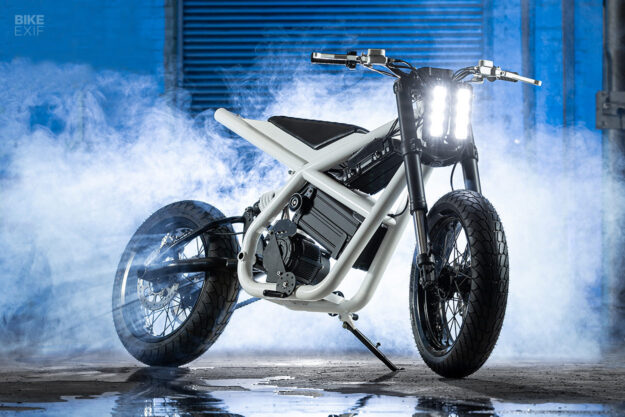 Electric supermoto concept by Untitled Motorcycles London