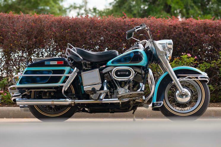 Elvis Presley's 1976 Harley FLH