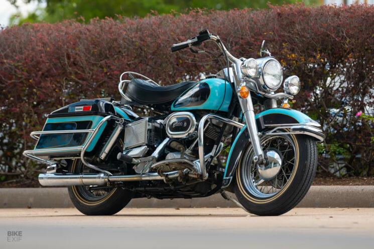 Elvis Presley's 1976 Harley FLH