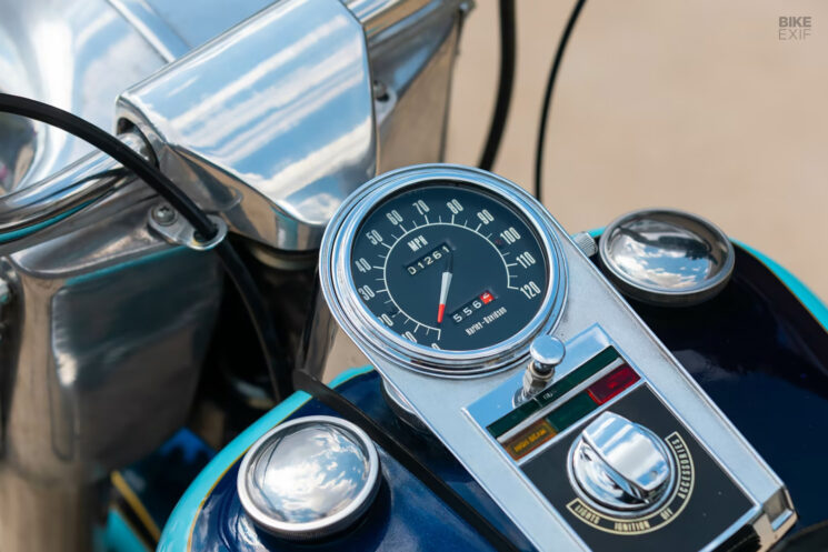 Elvis Presley's 1976 Harley FLH