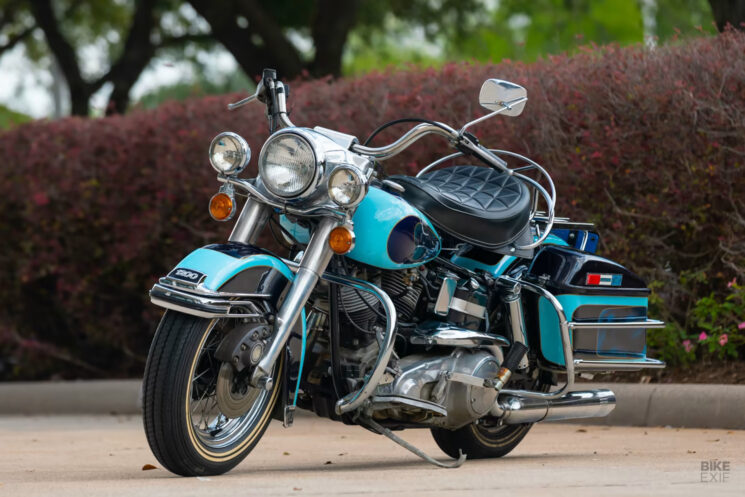 Elvis Presley's 1976 Harley FLH