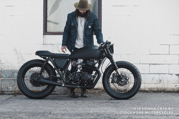 1978 Honda CB750 cafe racer by Clockwork Motorcycles