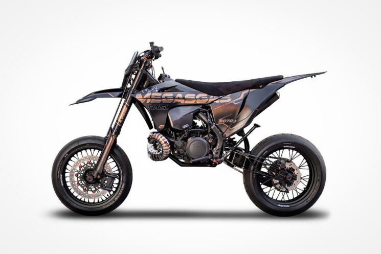 Custom 700 cc GasGas supermoto