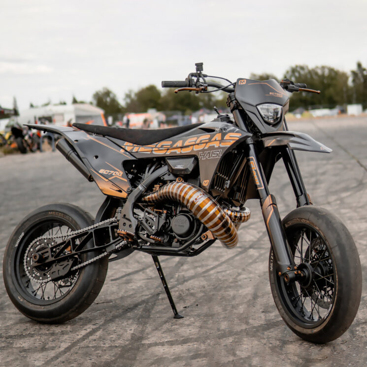 Custom 700 cc GasGas supermoto