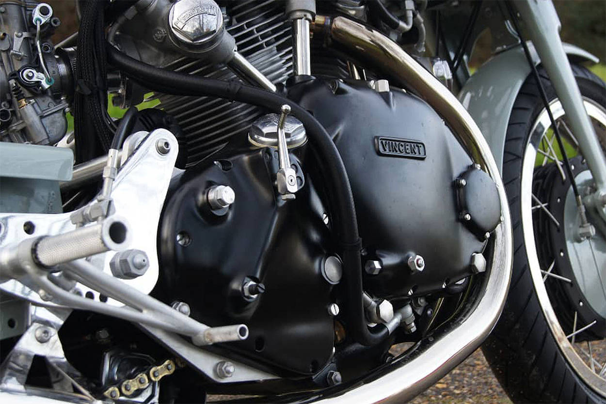 Godet Motorcycles Grey Lightning Vincent