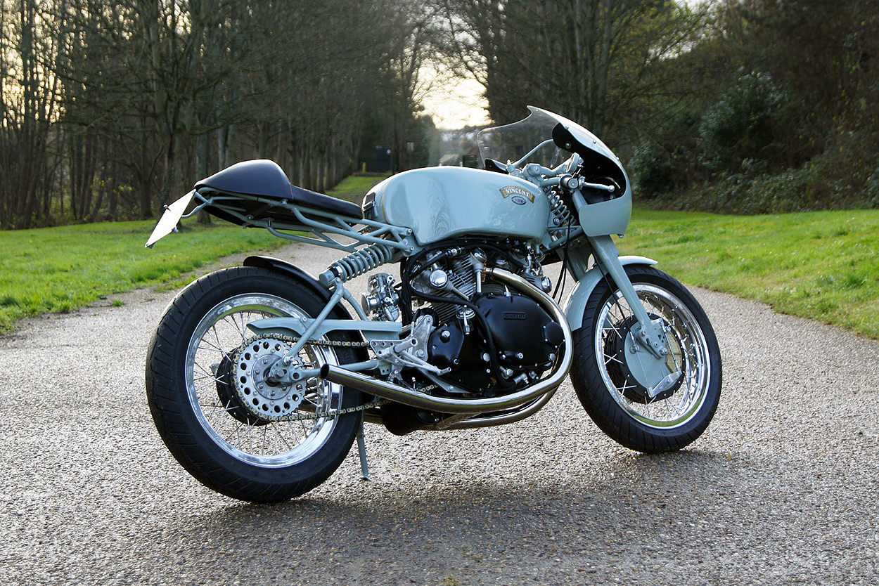 Godet Motorcycles Grey Lightning Vincent