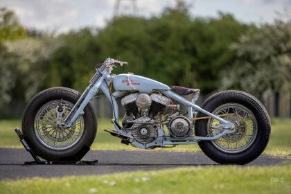 1943 Harley-Davidson WLC flathead bobber by BobC Custom Motorcycles