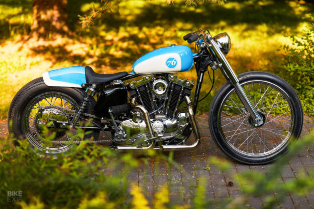 1976 Harley ironhead Sportster bobber