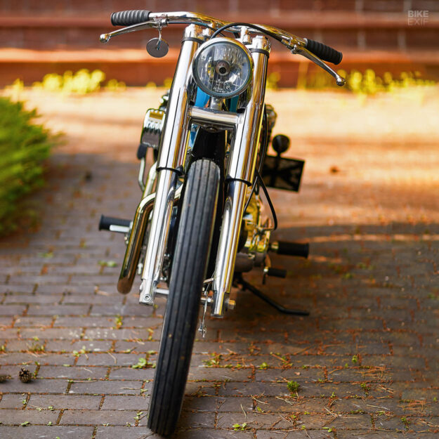 1976 Harley ironhead Sportster bobber