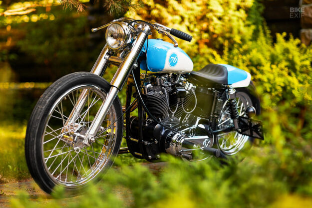 1976 Harley ironhead Sportster bobber