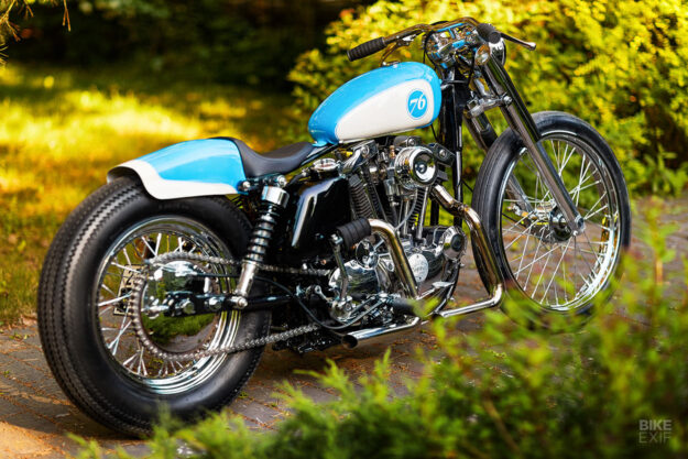 1976 Harley ironhead Sportster bobber