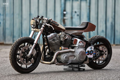 Harley-Davidson Softail sprint bike by BG-Garage Custom