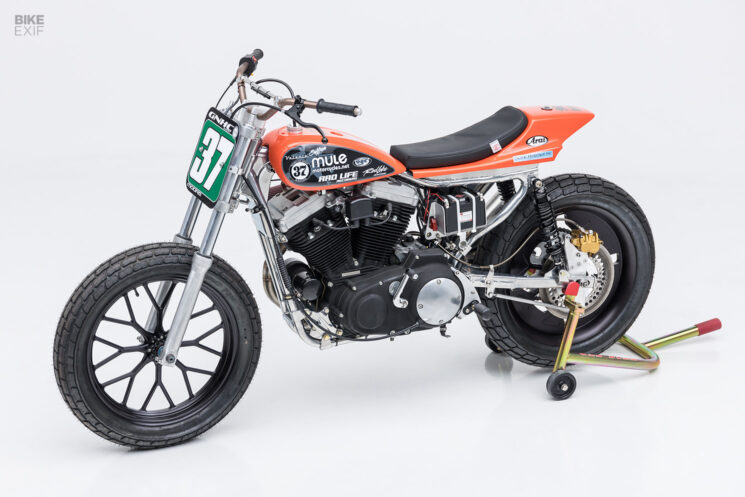 Harley-Davidson Sportster flat tracker by Mule Motorcycles