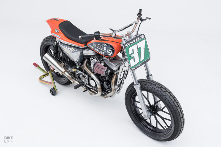 Harley-Davidson Sportster flat tracker by Mule Motorcycles