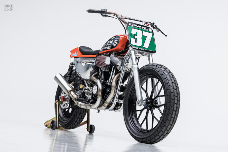 Harley-Davidson Sportster flat tracker by Mule Motorcycles