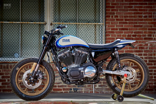 Harley-Davidson Sportster Roadster street tracker by Mule Motorcycles