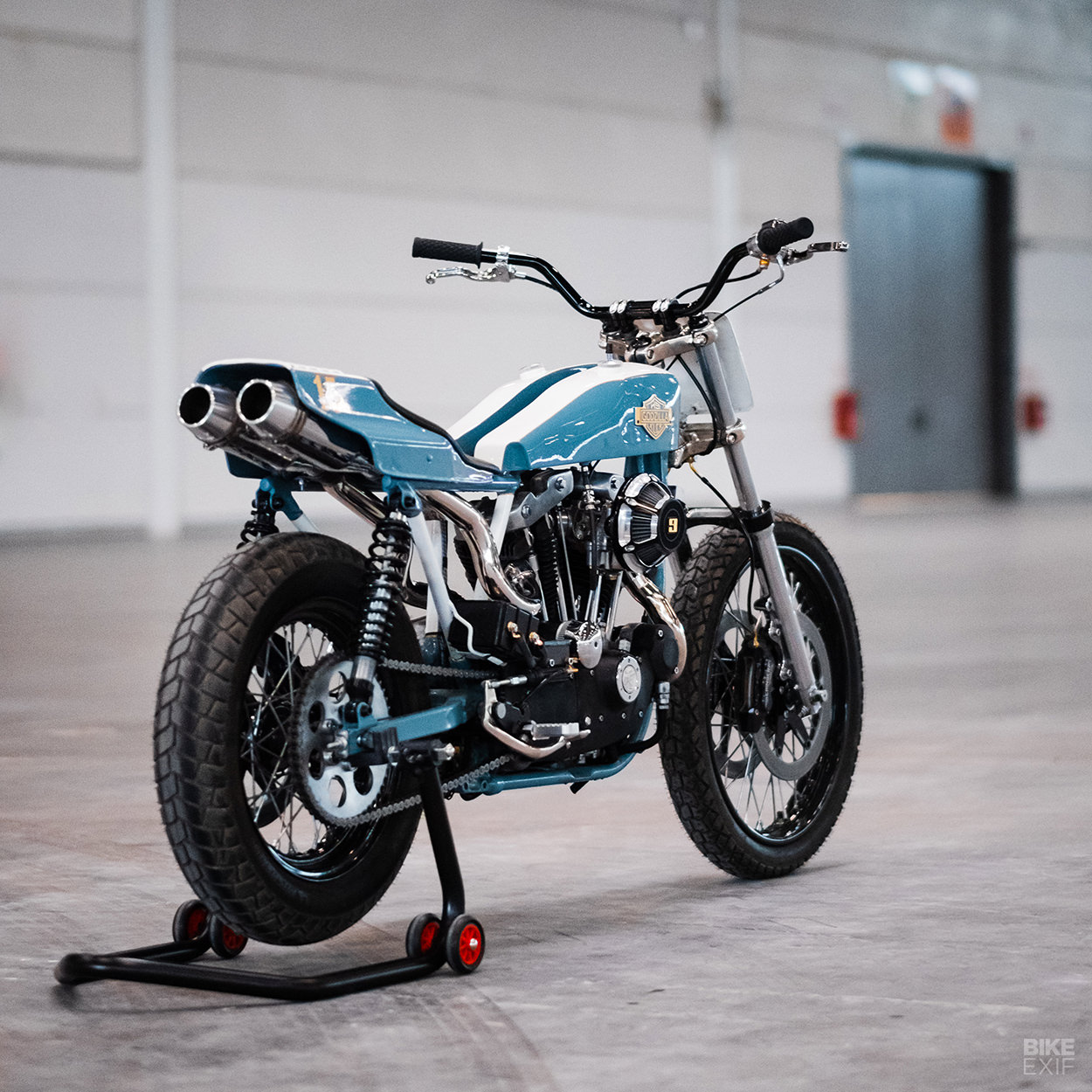 1979 Harley XLCR tracker by Danny Schneider of HardNine Choppers