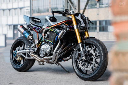 Harris Magnum 4 streetfighter motorcycle