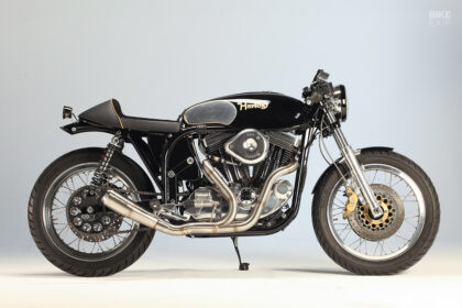 Harton Sportster-powered cafe racer by Stile Italiano