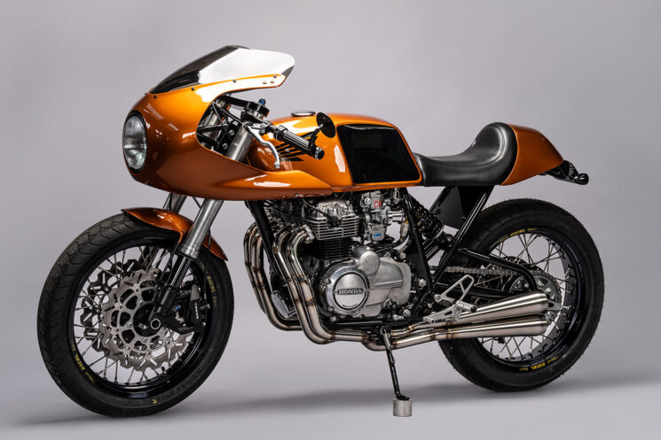 Honda CB400 Four café racer by MotoRelic