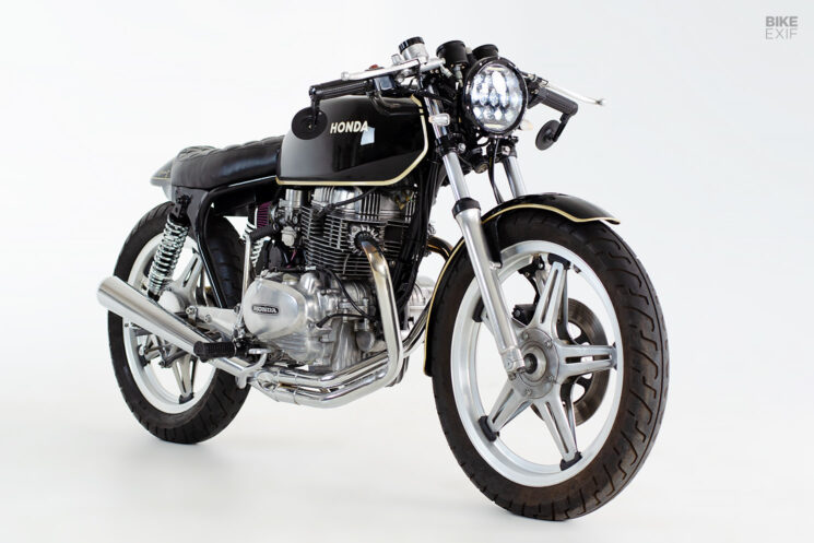 Honda CB400T café racer by Casita Customs