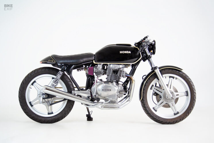 Honda CB400T café racer by Casita Customs