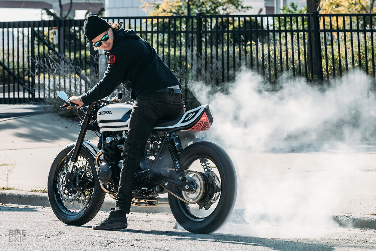 Custom Honda CB550F by Federal Moto