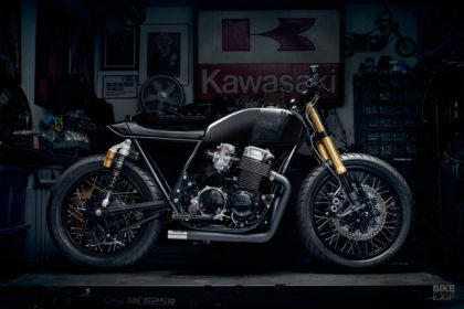 A CEO took a sabbatical to build this Honda CB750 cafe racer motorbike/