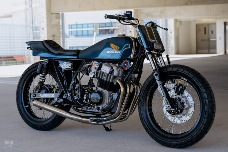 Honda CB750 flat tracker by Limey Bikes