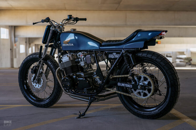 Honda CB750 flat tracker by Limey Bikes