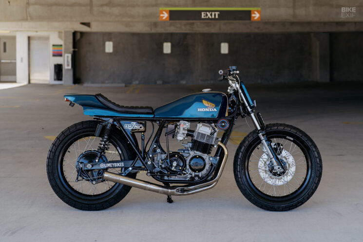 Honda CB750 flat tracker by Limey Bikes