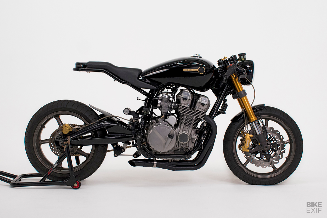 Honda CB750 Nighthawk cafe racer by Darling Cycles