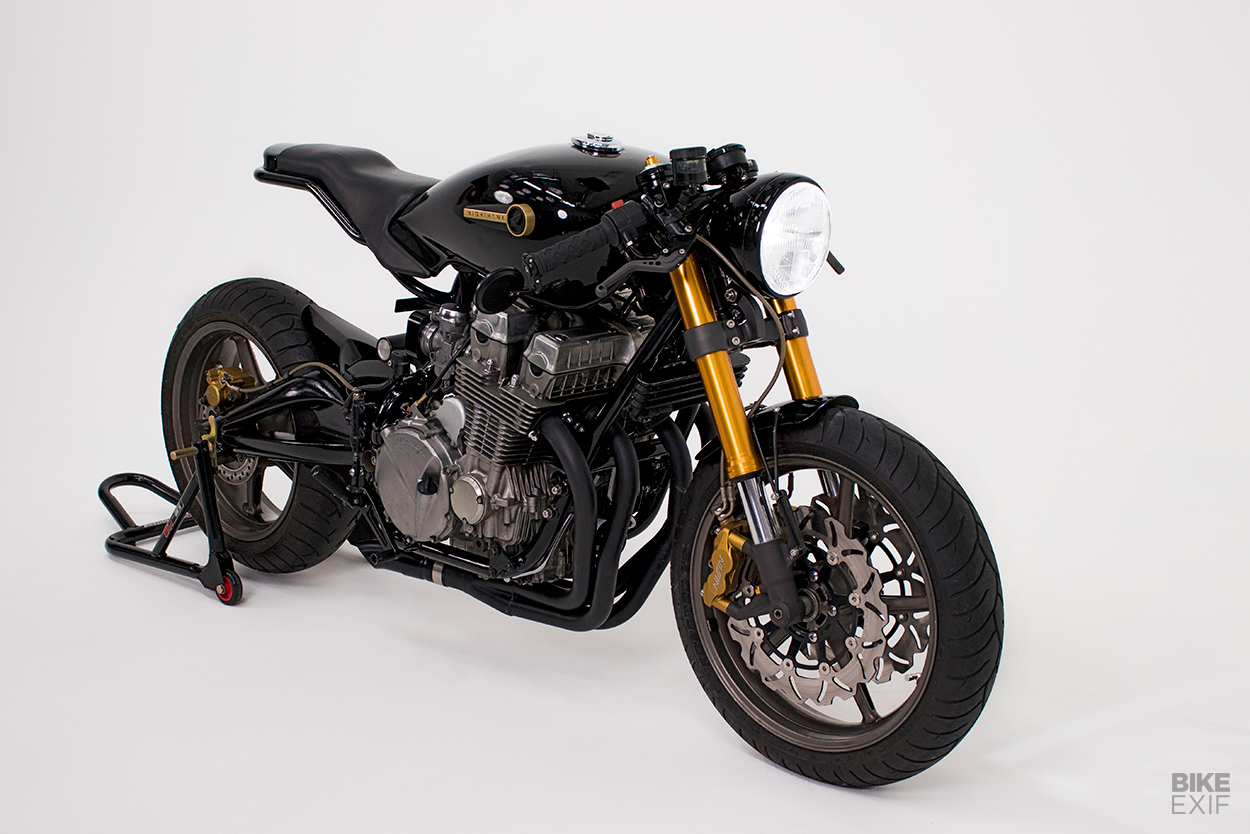 Honda CB750 Nighthawk cafe racer by Darling Cycles