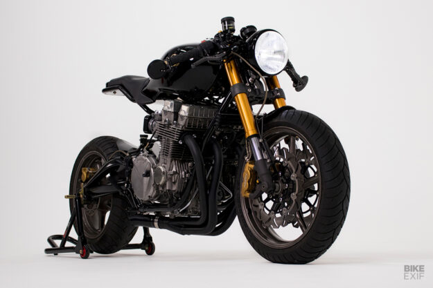 Honda CB750 Nighthawk cafe racer by Darling Cycles