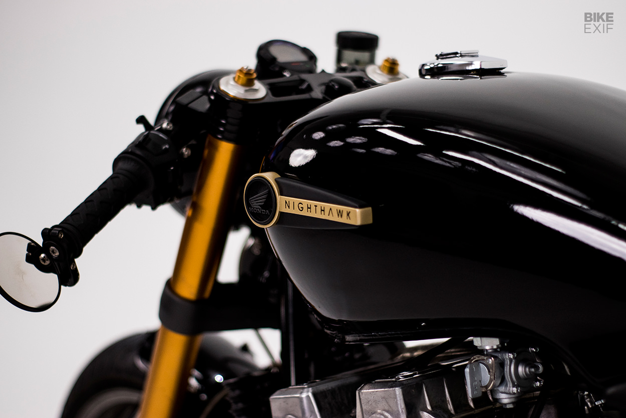 Honda CB750 Nighthawk cafe racer by Darling Cycles