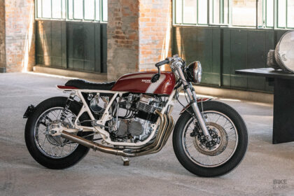 Custom Honda CB750 cafe racer by Unik Edition