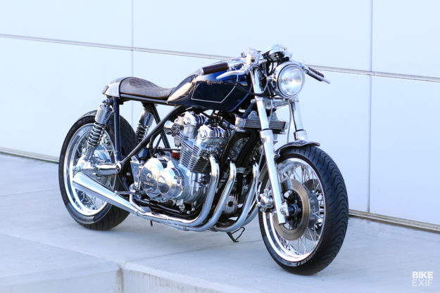 Ten-speed Honda CB900C cafe racer by Unikat