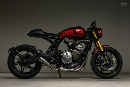 Honda CBF600 cafe racer by Custommade C.A.