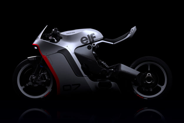 Huge Moto's retro-futuristic Honda CBR1000RR-based concept.