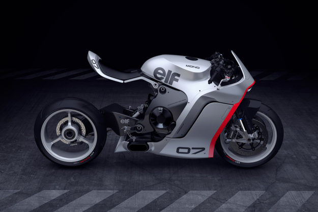 Huge Moto's retro-futuristic Honda CBR1000RR-based concept.