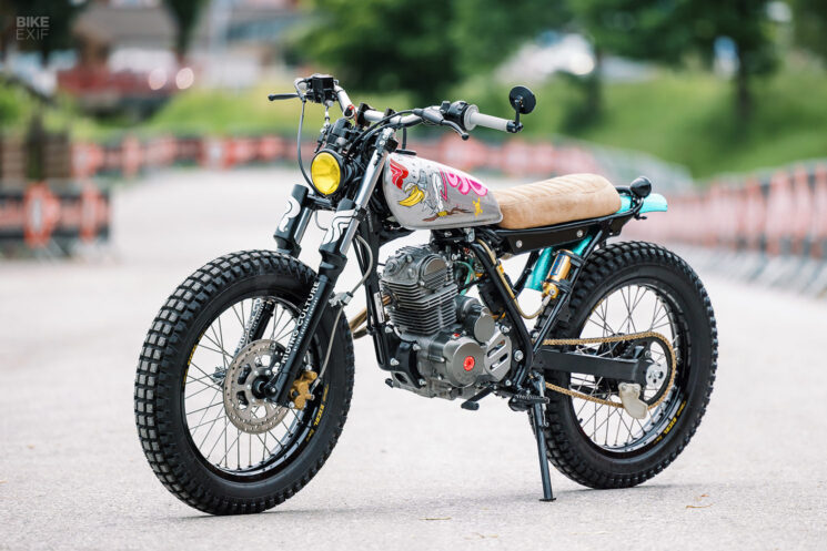 Honda CLR 125 CityFly scrambler