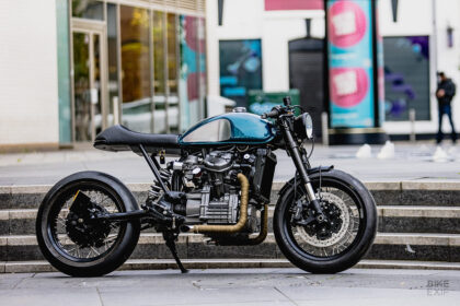 Honda CX500 café racer by Harry Blaise Fryer and Jackson Motorcycles