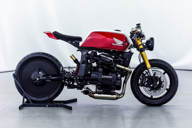 Honda CX650 cafe racer by Tossa R