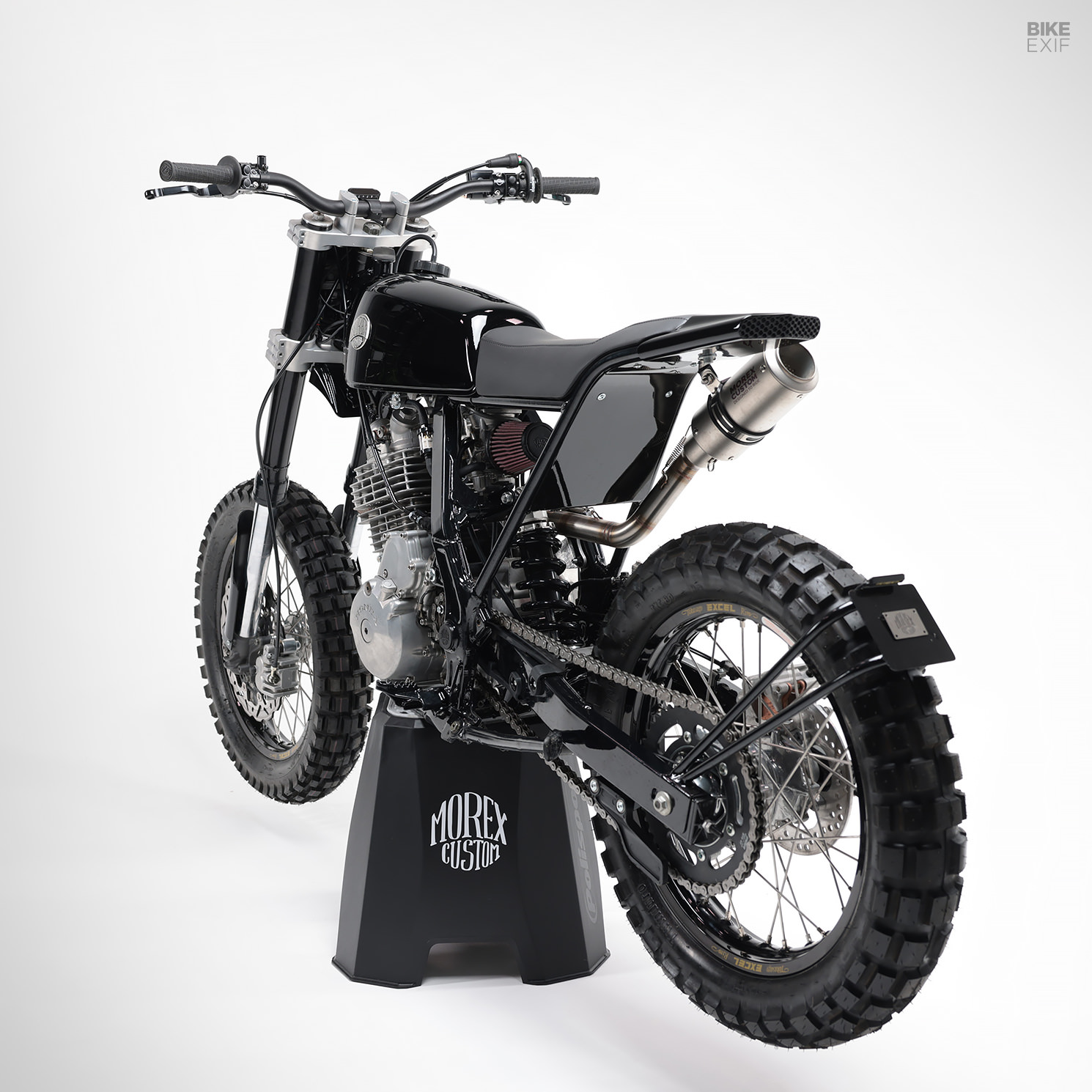 Honda Dominator scrambler by Morex Customs