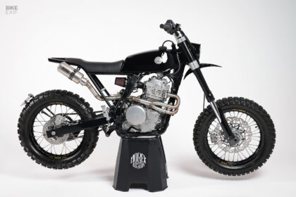 Honda Dominator scrambler by Morex Custom